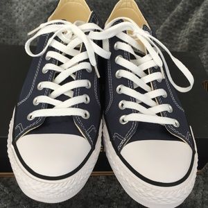 Converse Navy Blue Cushioned, Chuck Taylors Sz. 10